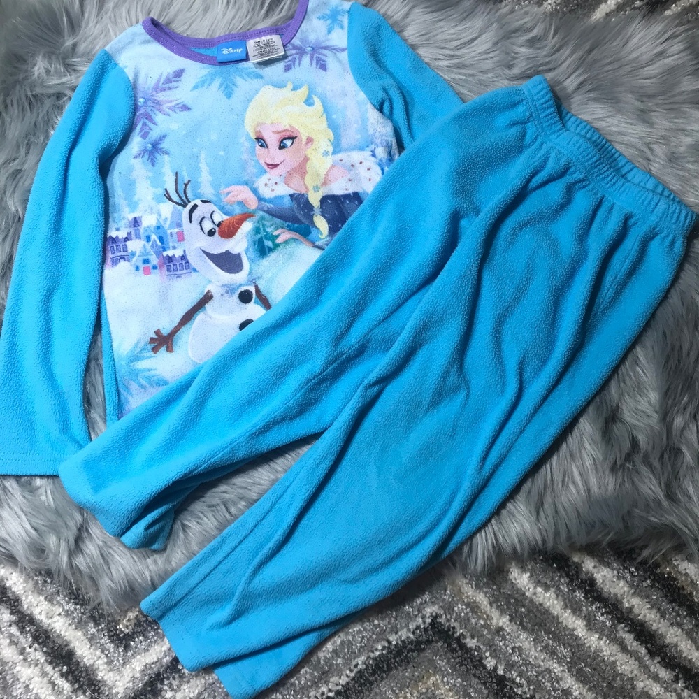 Disney's frozen Elsa & Orloff fleece Pj set 4/5